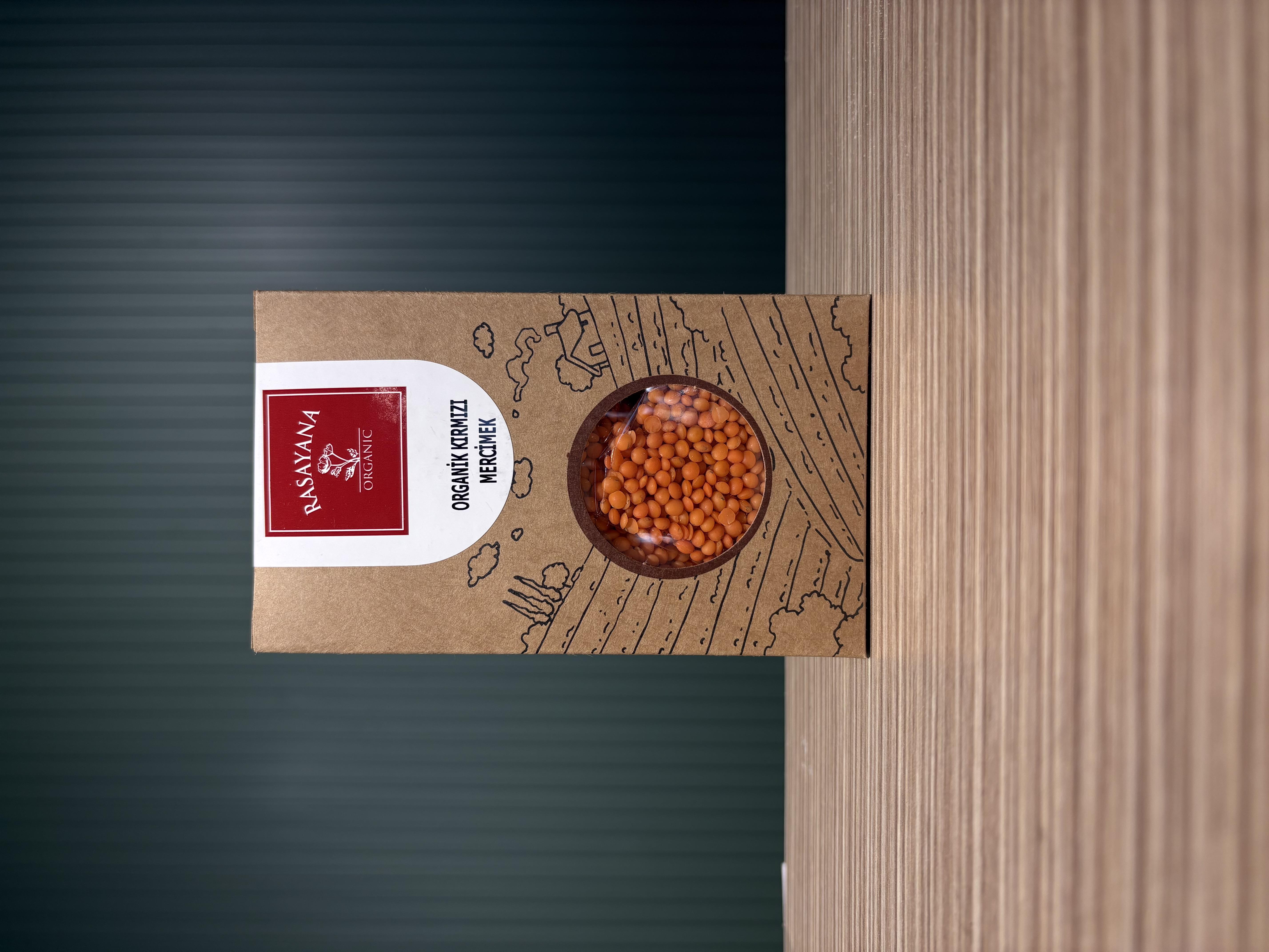 Organik Kırmızı Mercimek 500 g