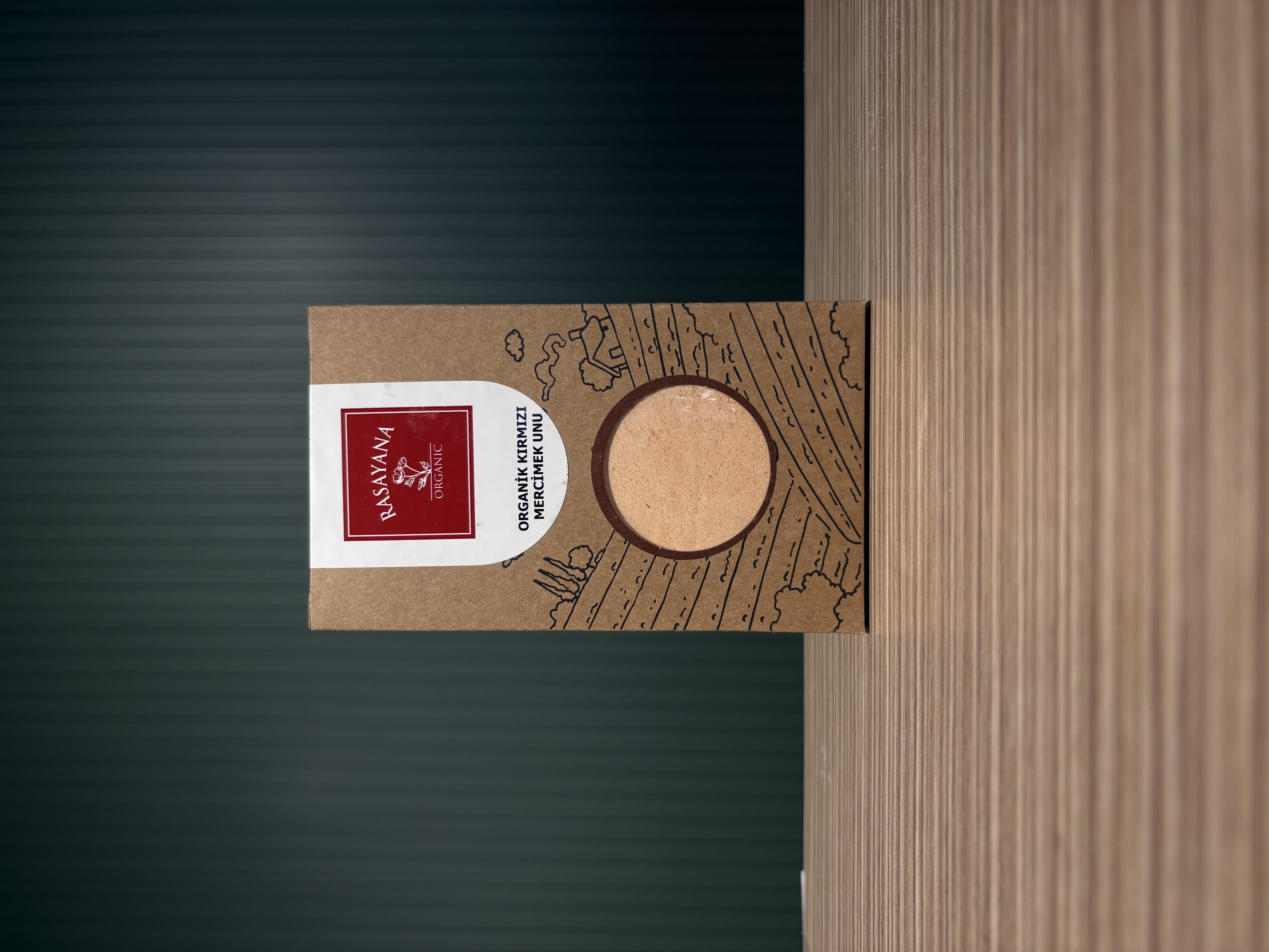 Organik Kırmızı Mercimek Unu 500 g