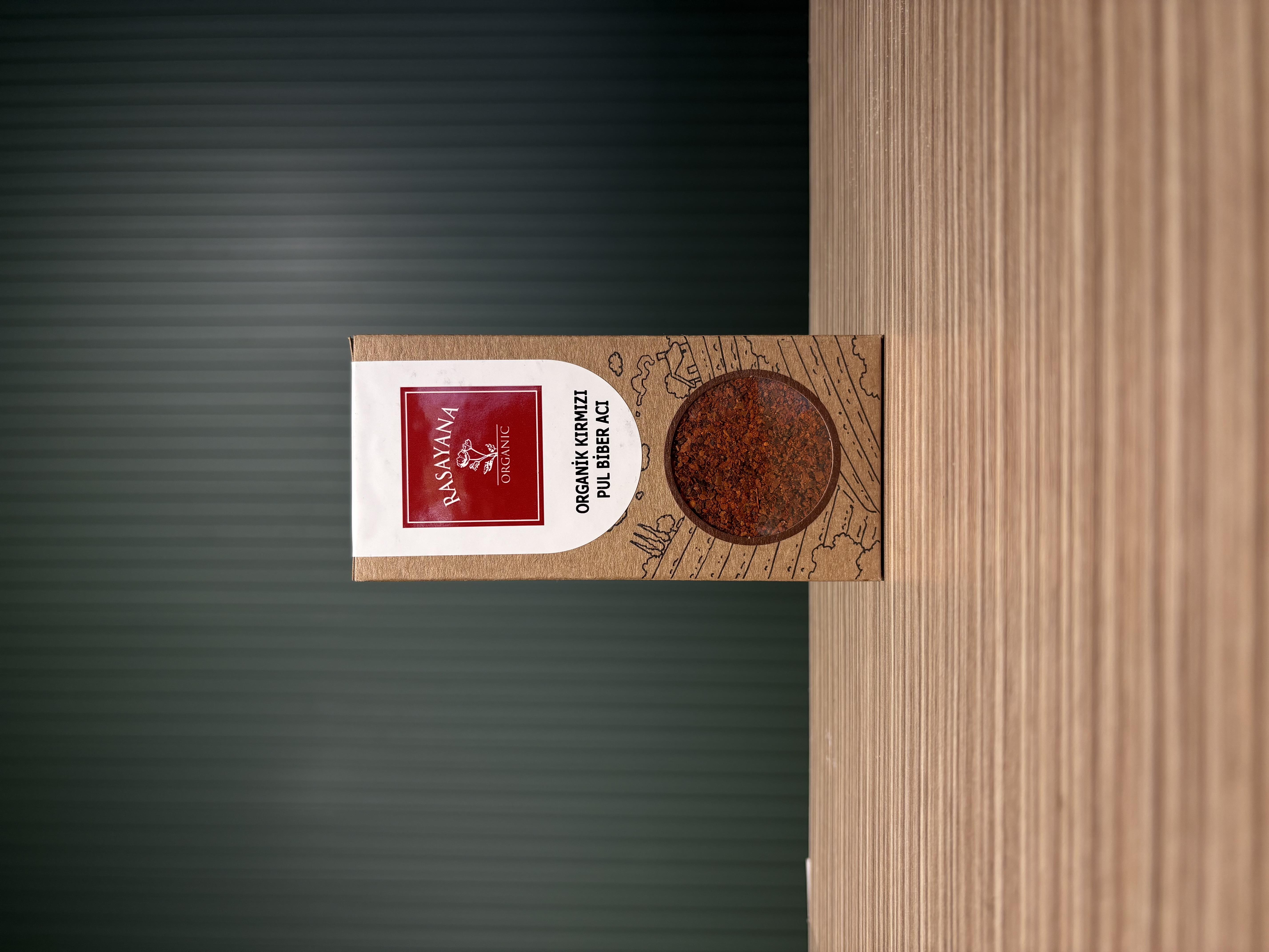 Organik Kırmızı Pul Biber (Acı) 50 g
