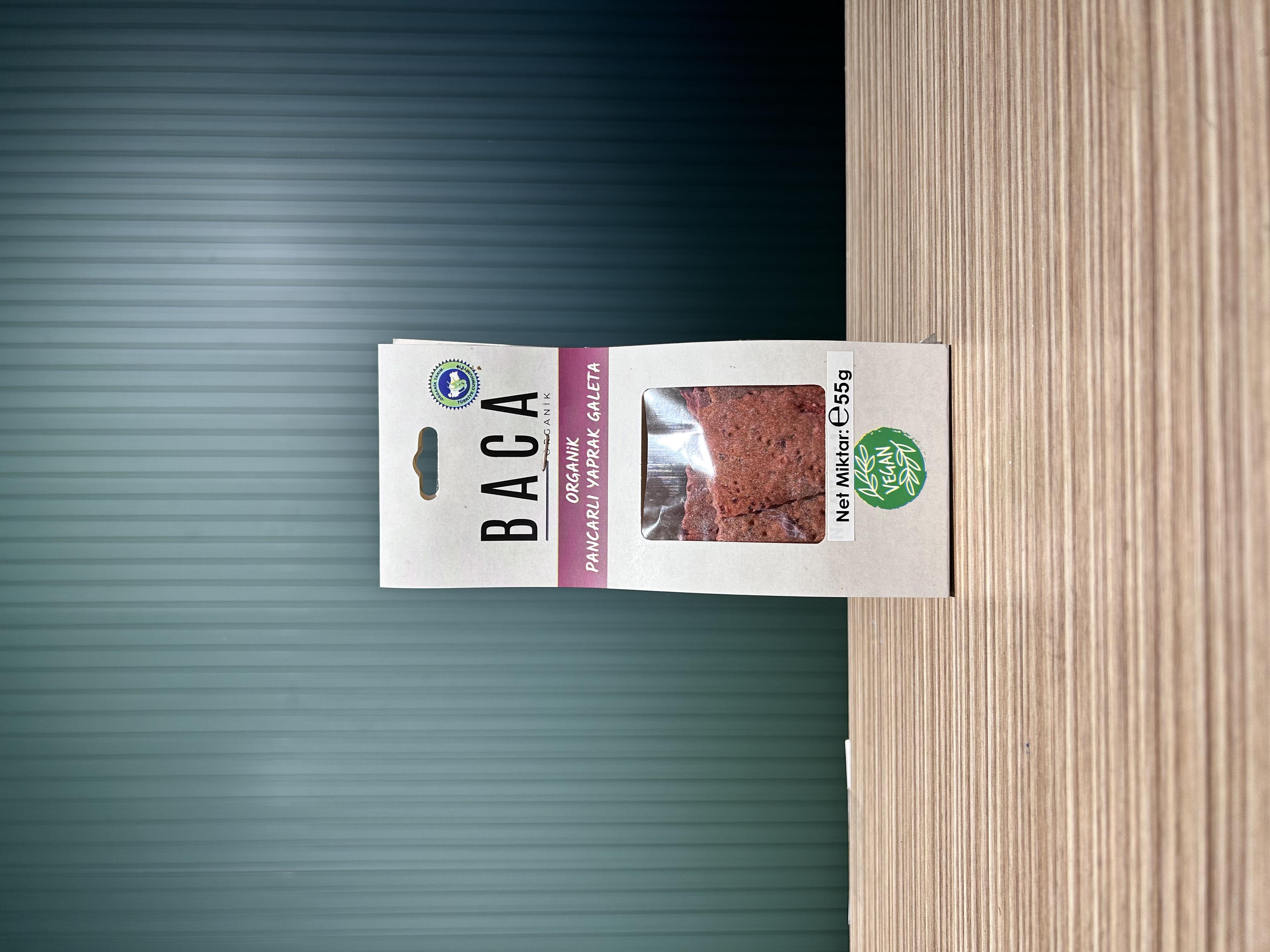 Organik Pancarlı Yaprak Galeta 55 g