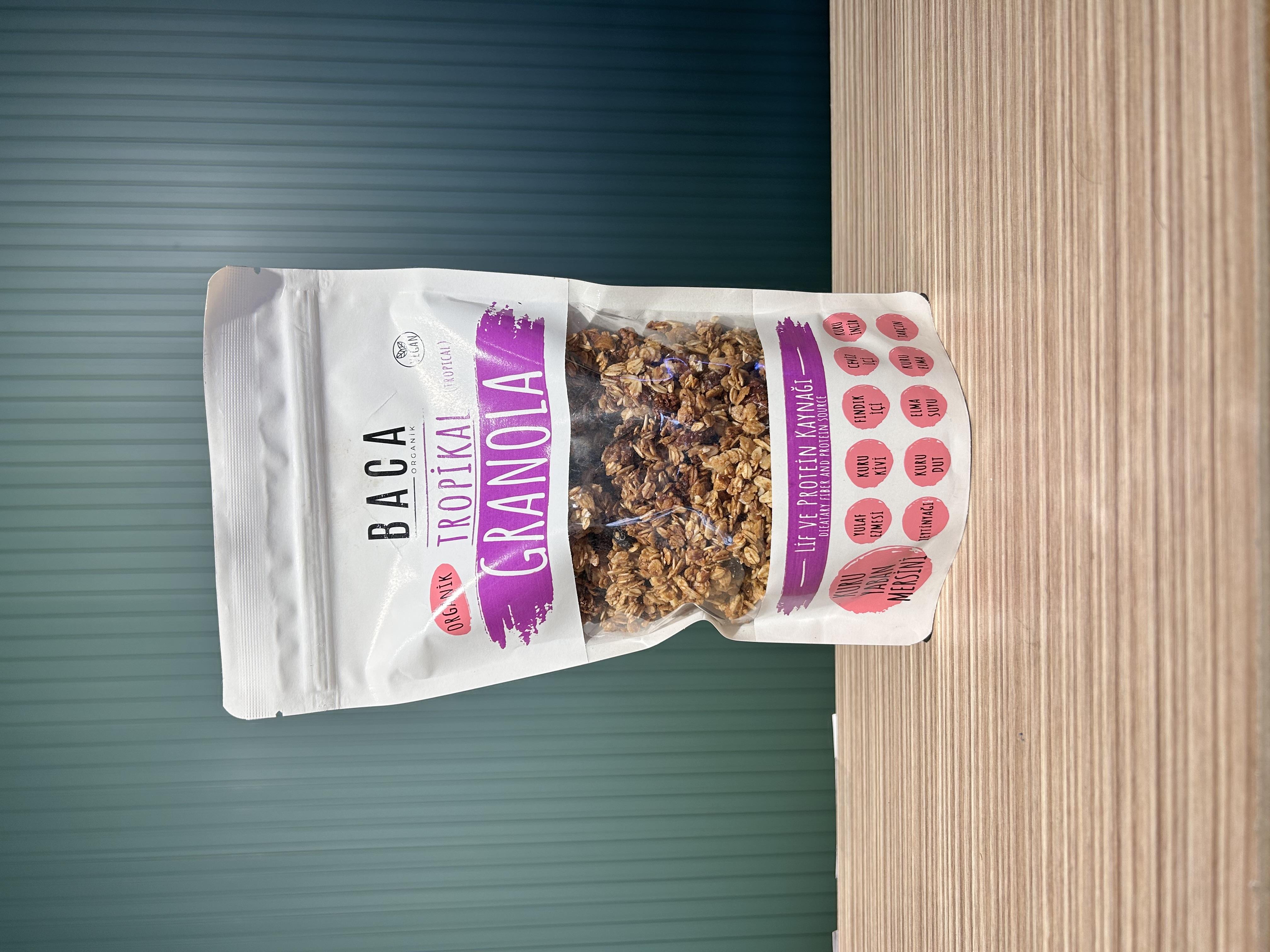 Organik Tropikal Granola 300 g