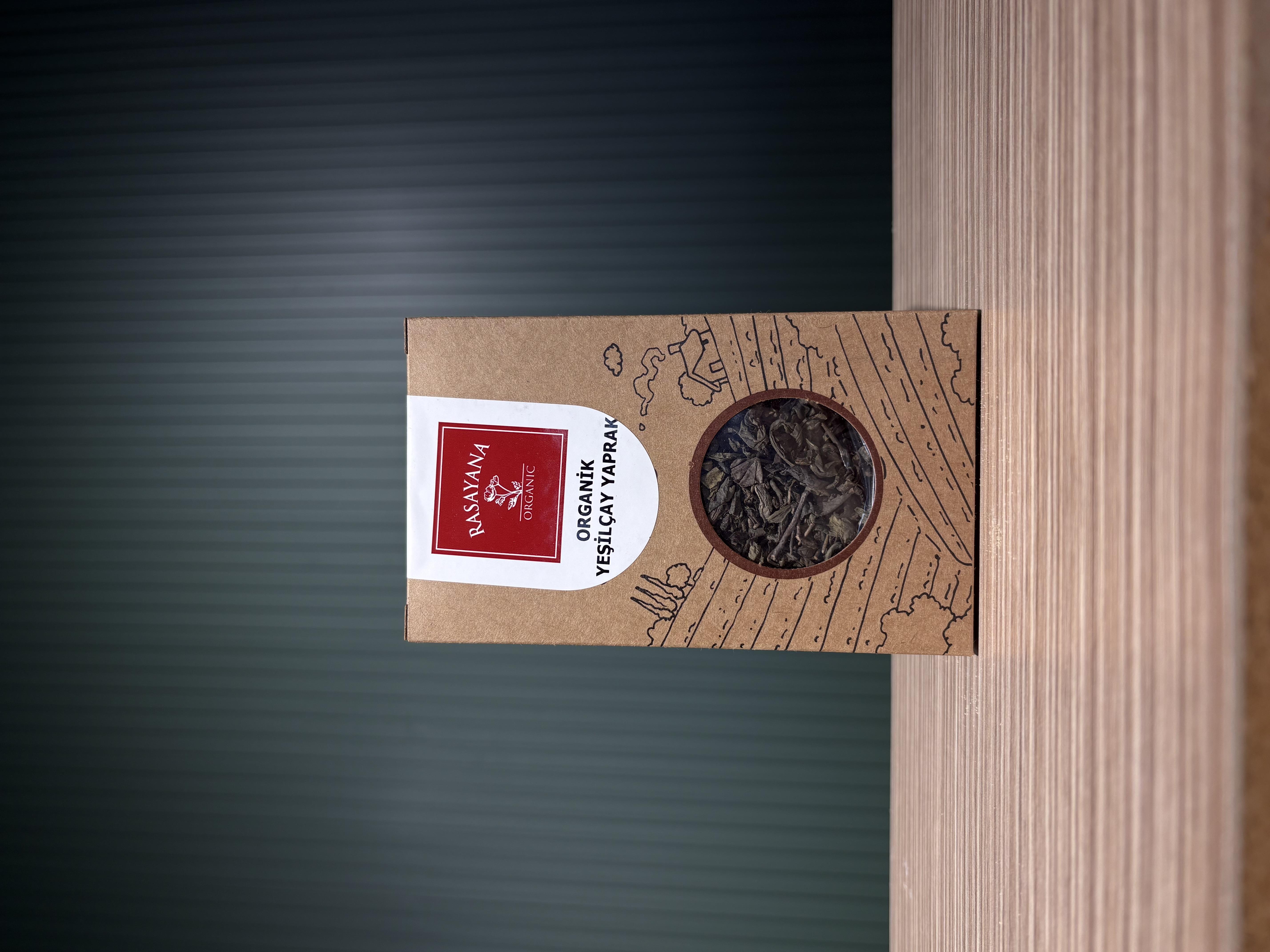 Organik Yeşil Çay Yaprak 100 g 