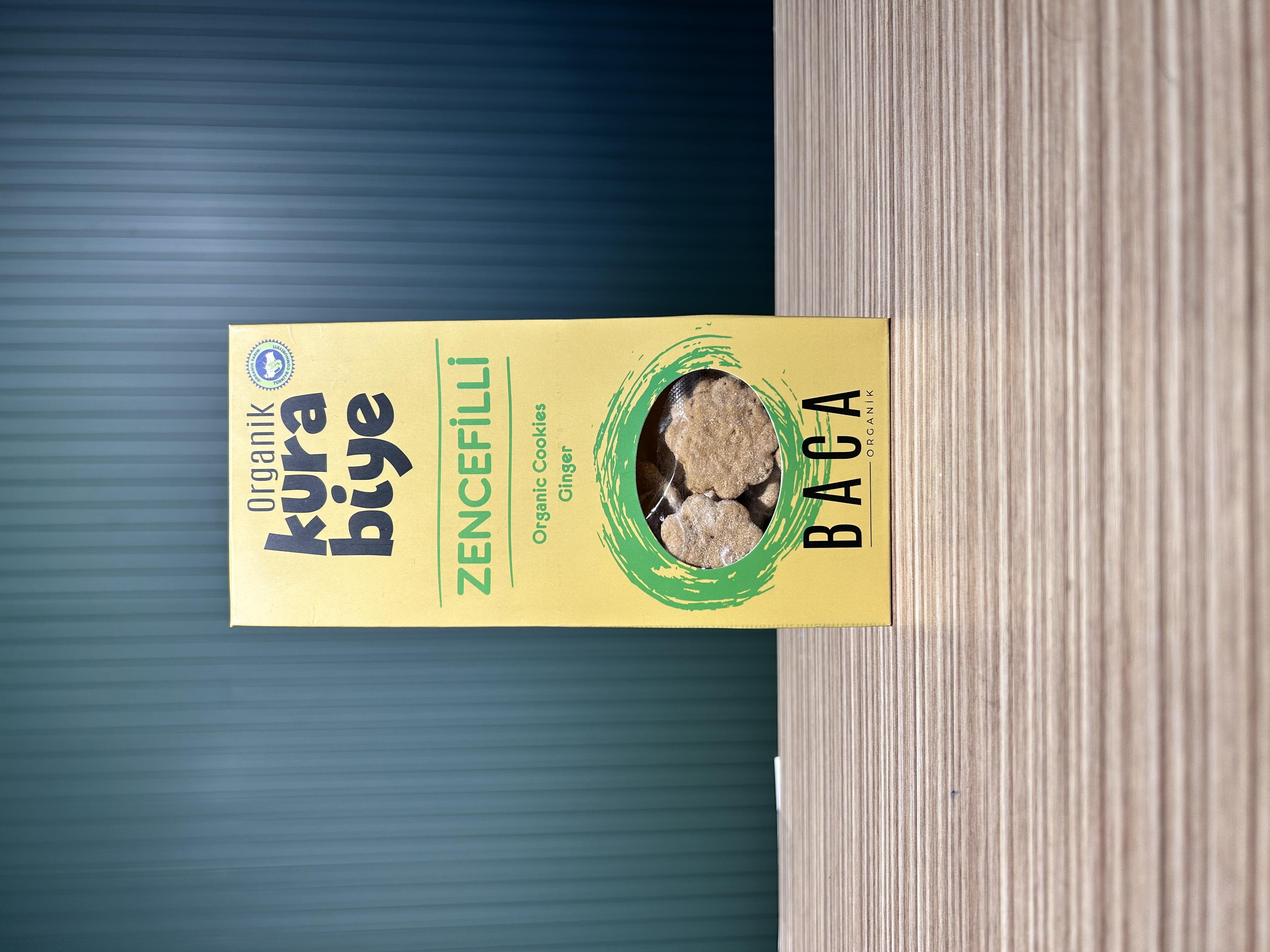 Organik Zencefilli Kurabiye 55 g