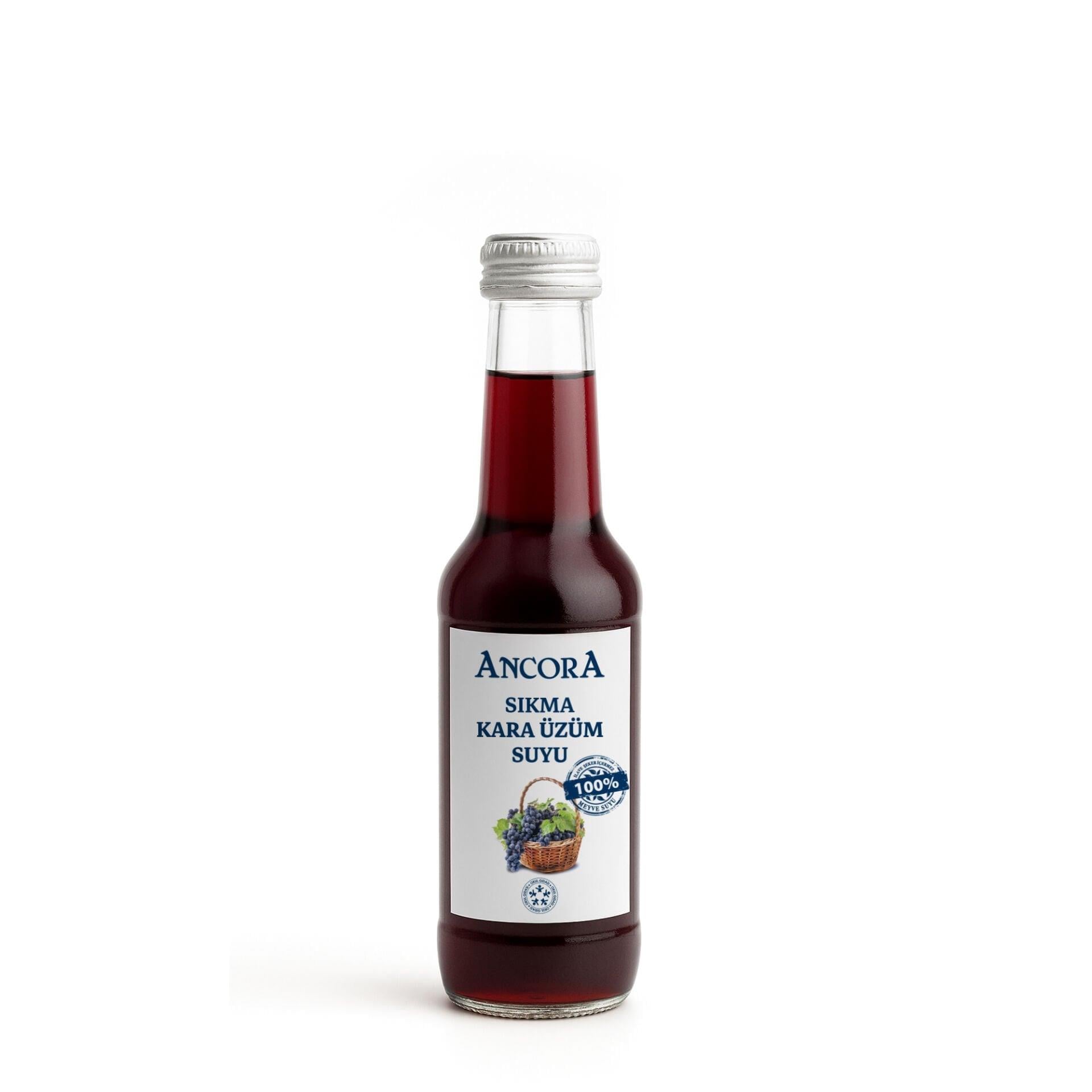 Sıkma Kara Üzüm Suyu 250 ml