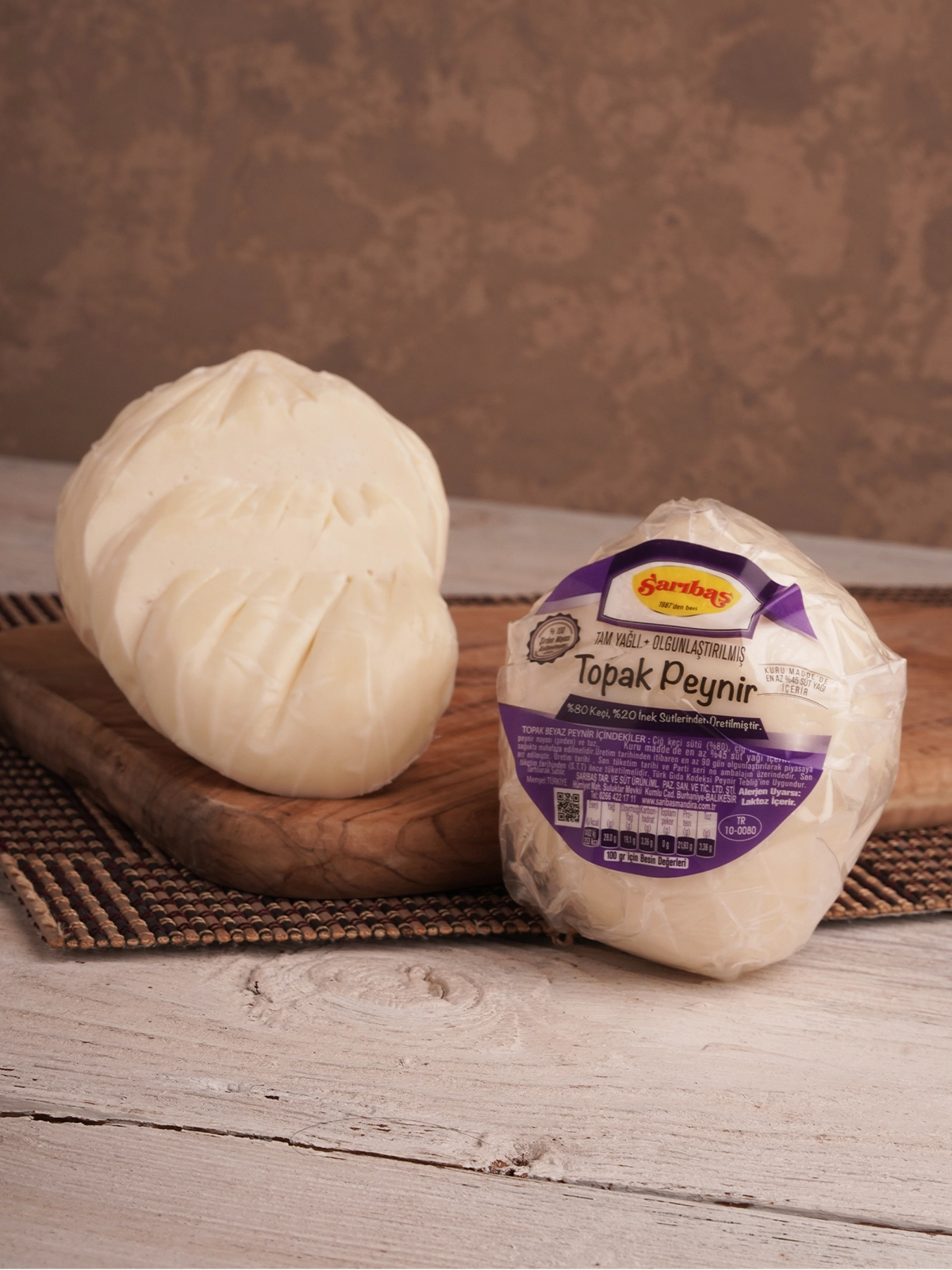 Tam Yağlı Olgunlaştırılmış Topak Peynir 1 kg