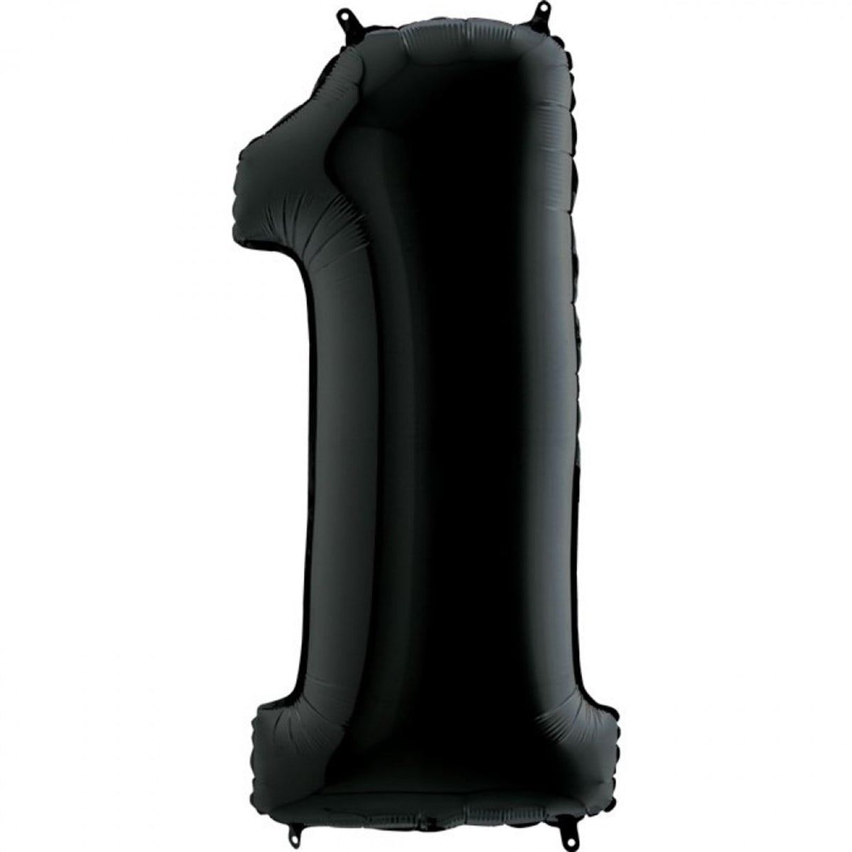 1 SİYAH RAKAM BALON (100 CM)