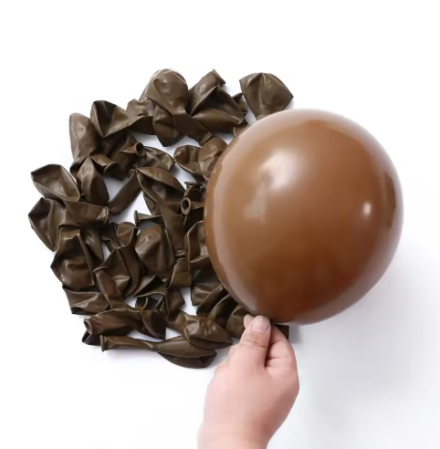 5 İNÇ MİNİ Çikolota Pastel Balon (10 ADET)