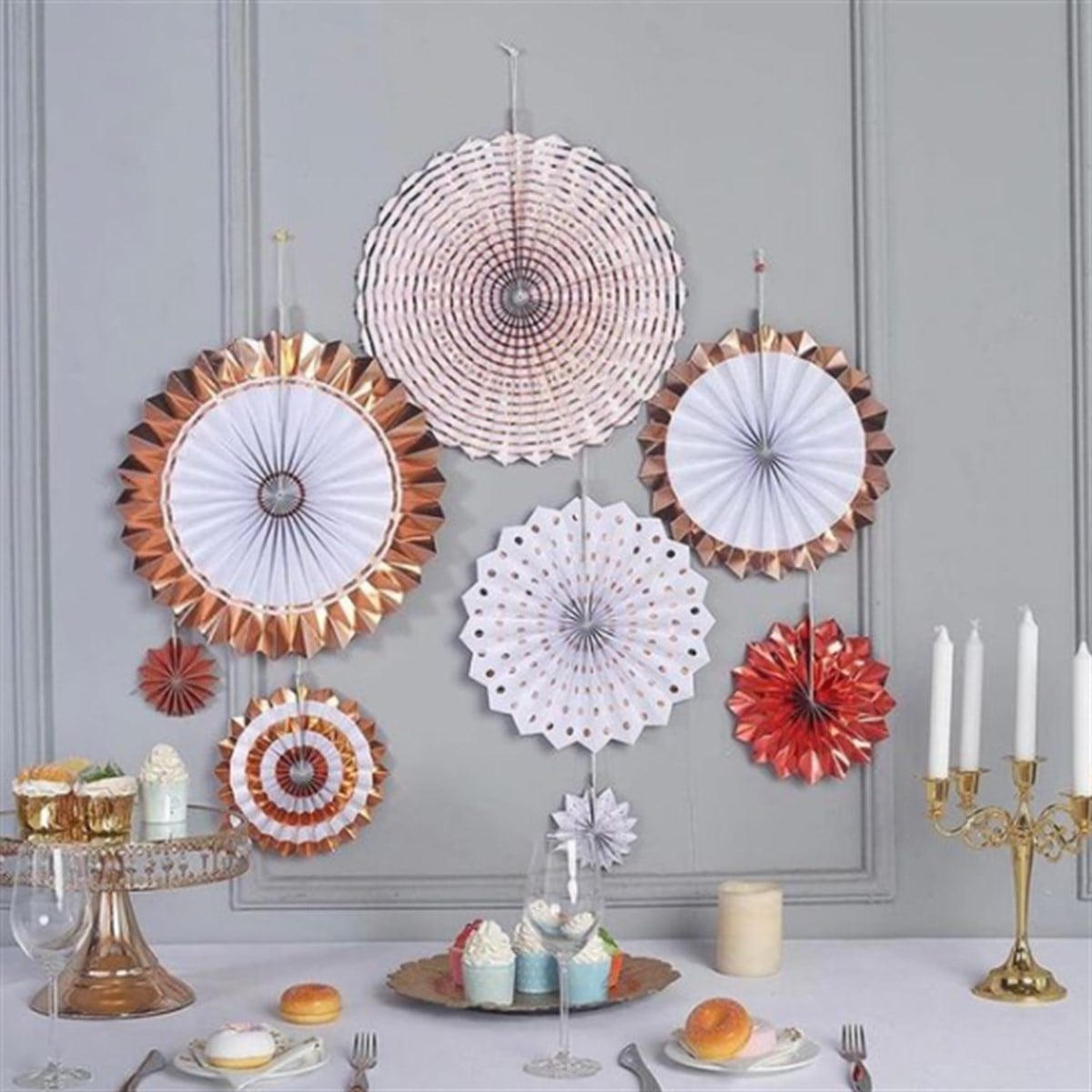 6 LI ROSE GOLD YELPAZE SÜS