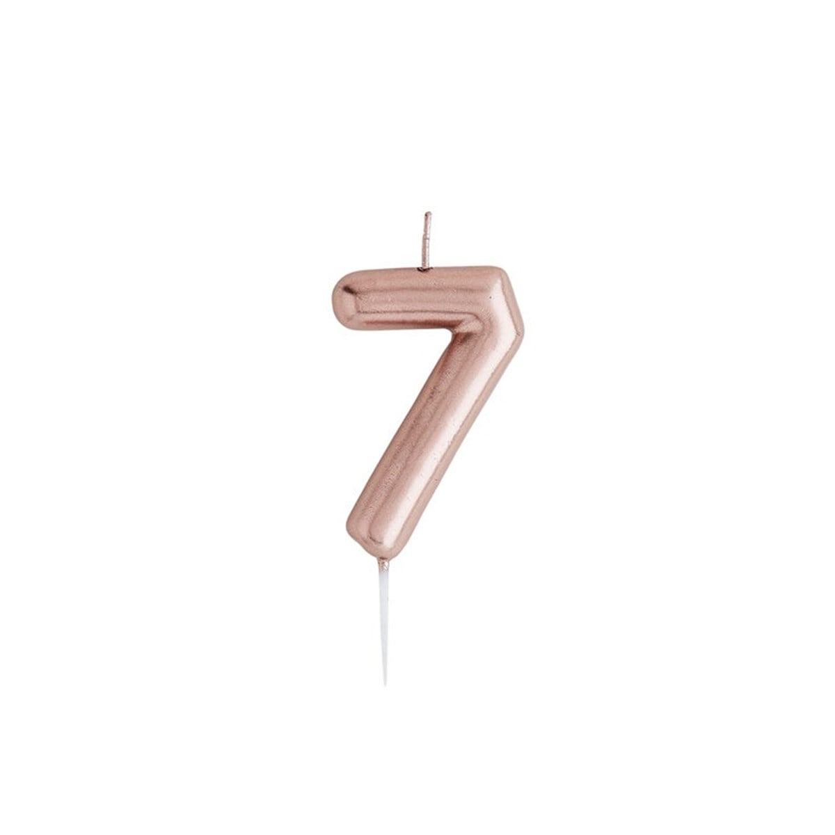 7 ROSE GOLD  RAKAM MUM (9 cm)