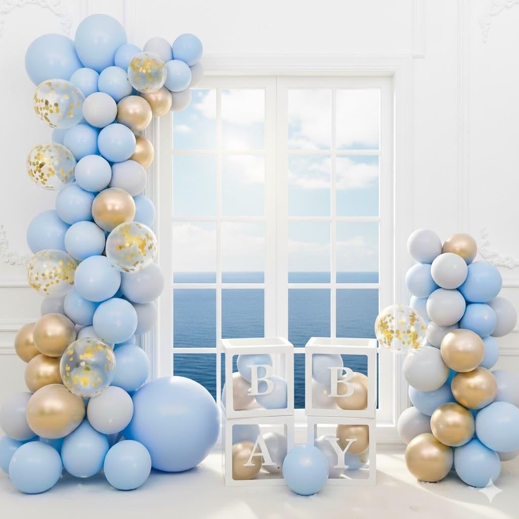 Baby Boy Balon Zinciri 
