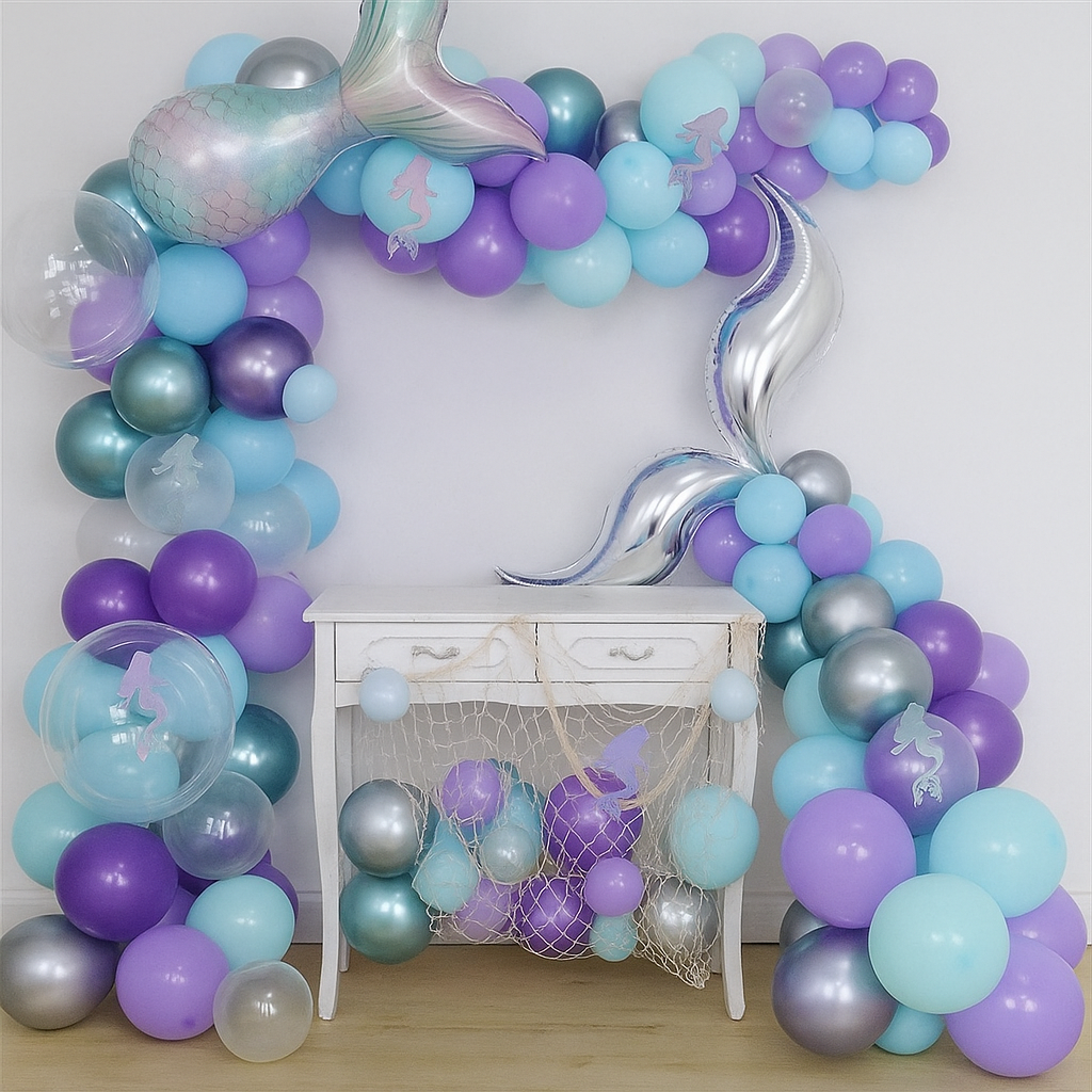 DENİZ KIZI BALON ZİNCİRİ
