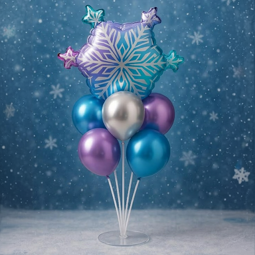 Deniz Kızı Temalı 7 li Balon Standı Seti