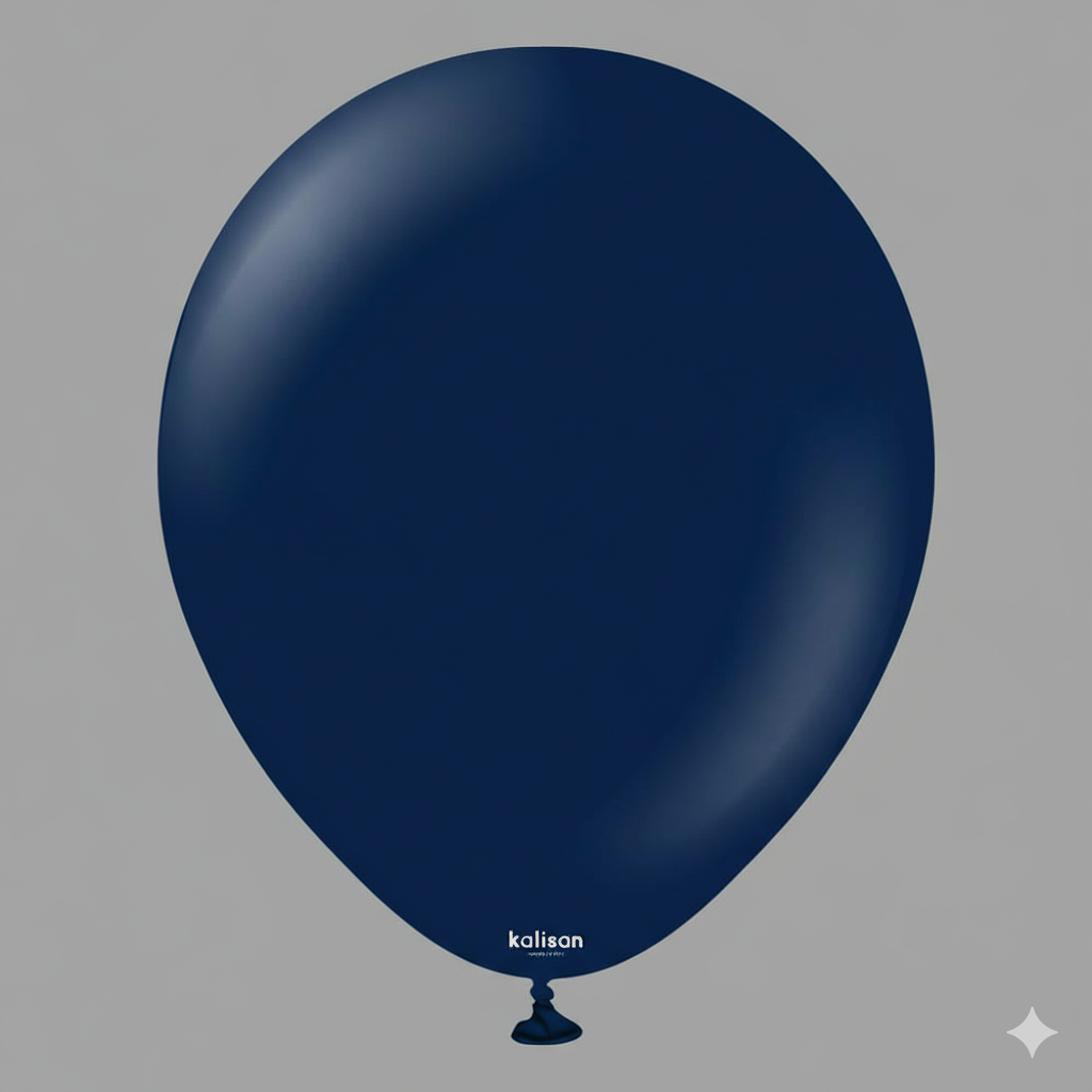 GECE MAVİSİ BALON  PASTEL (1O ADET)