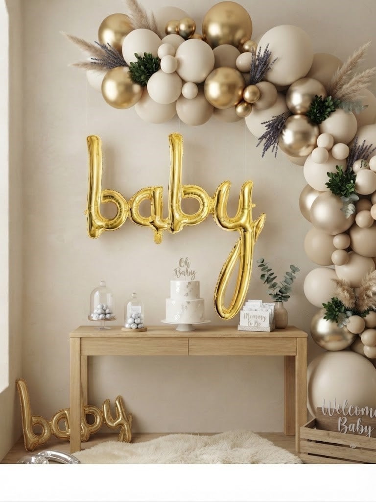 GOLD BABY FOLYO BALON