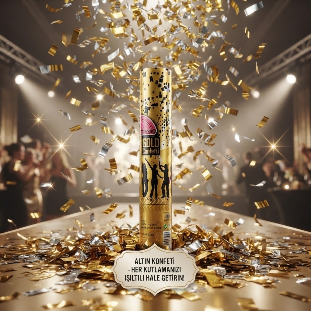 GOLD KONFETİ (ADET)