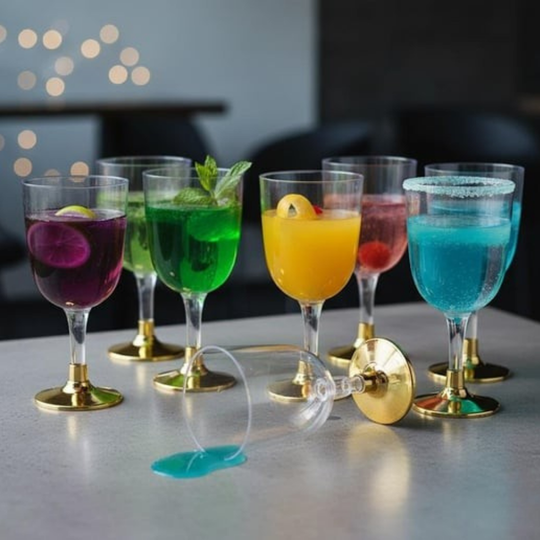 Gold Mika Kadeh (6 adet)