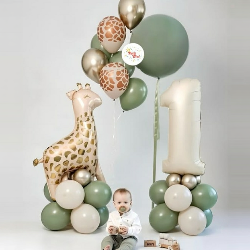 Gold Zürafa Balon Konsepti 