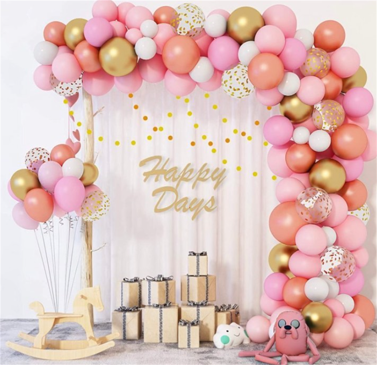 HİBİSCUS BALON ZİNCİRİ