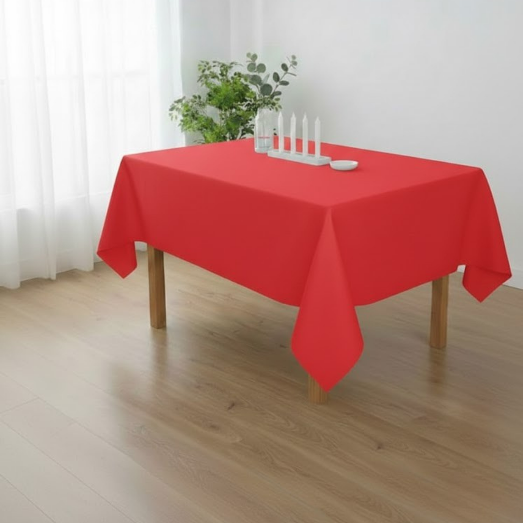 KIRMIZI MASA ÖRTÜSÜ (120X180)