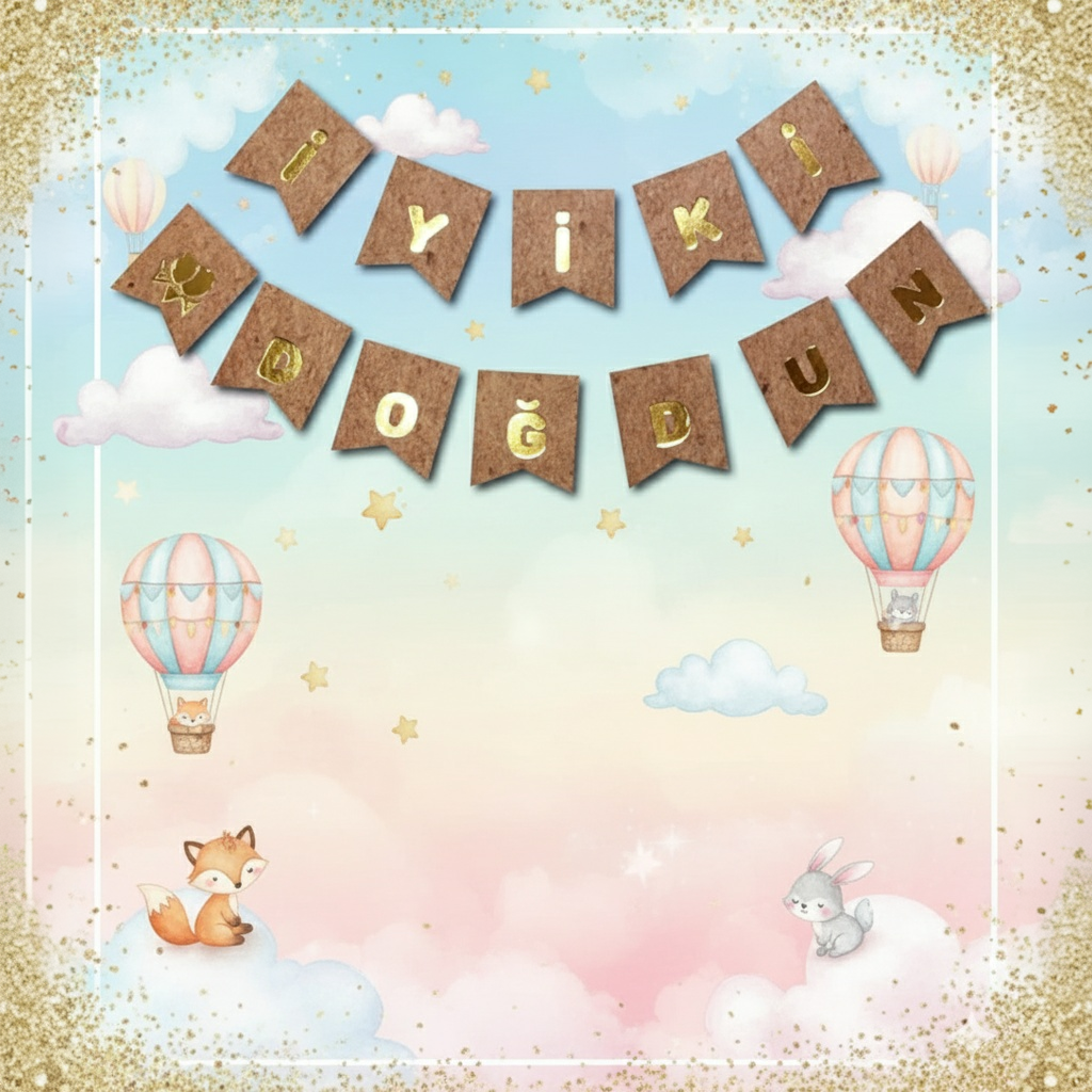 KRAFT GOLD İYİ Kİ DOĞDUN BANNER