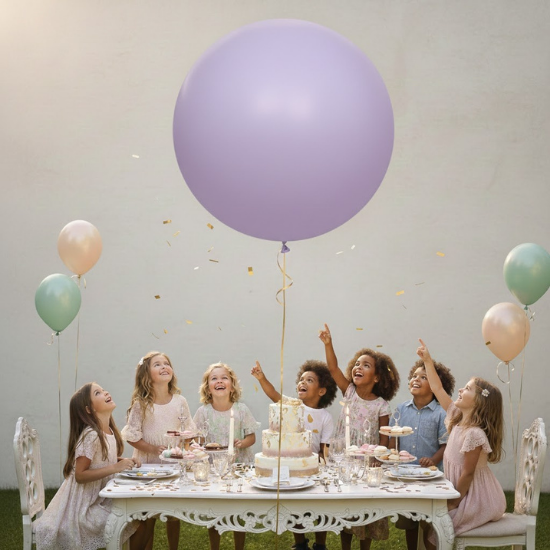 LİLA JUMBO BALON (18 İNÇ)