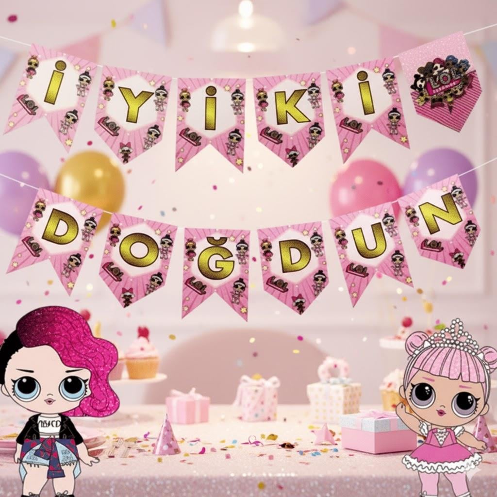 LOL KIZI İYİ Kİ DOĞDUN BANNER