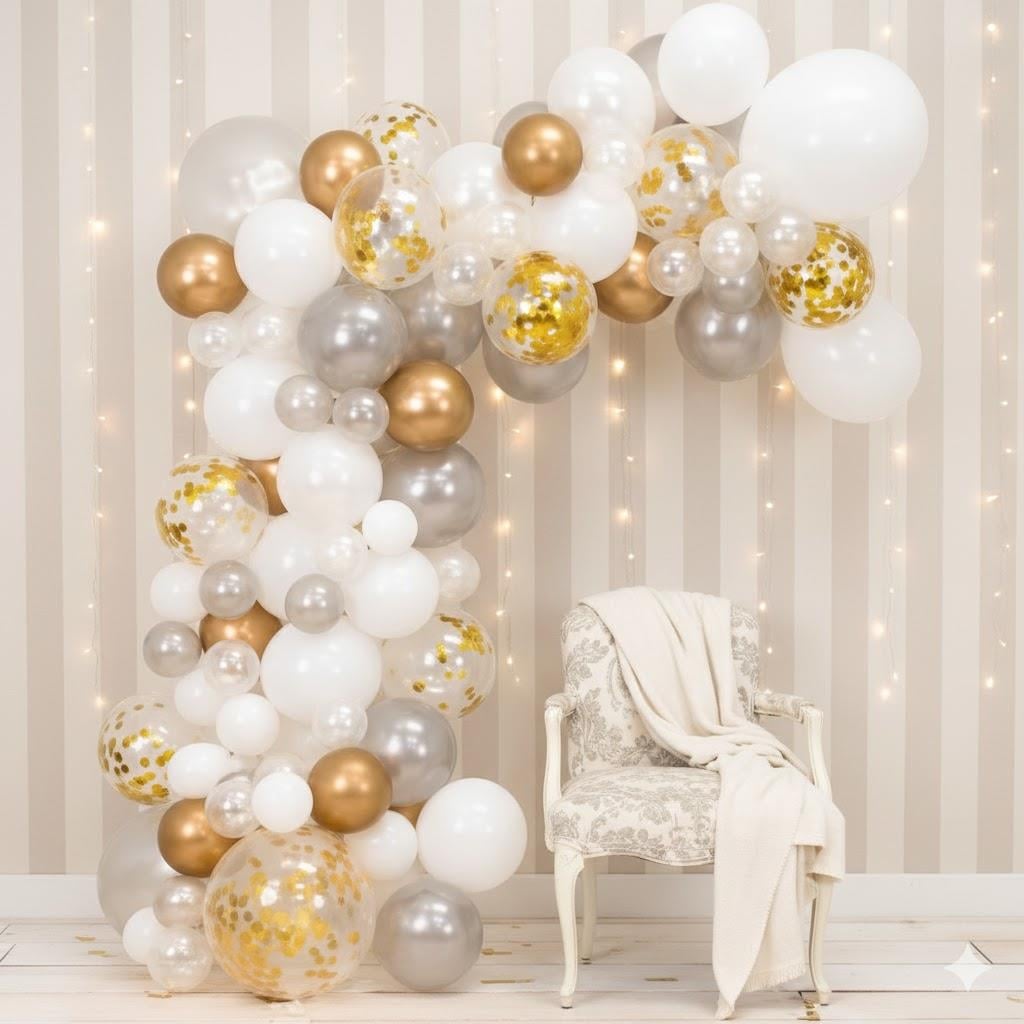 ORKİDE BALON ZİNCİRİ