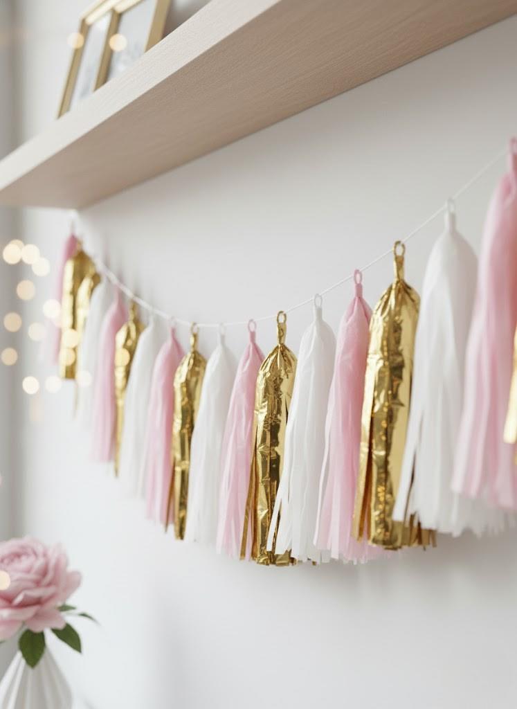 PEMBE BEYAZ GOLD SIRALI PÜSKÜL