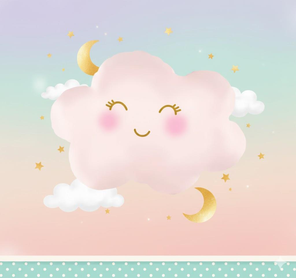 Pembe Bulut Folyo Balon