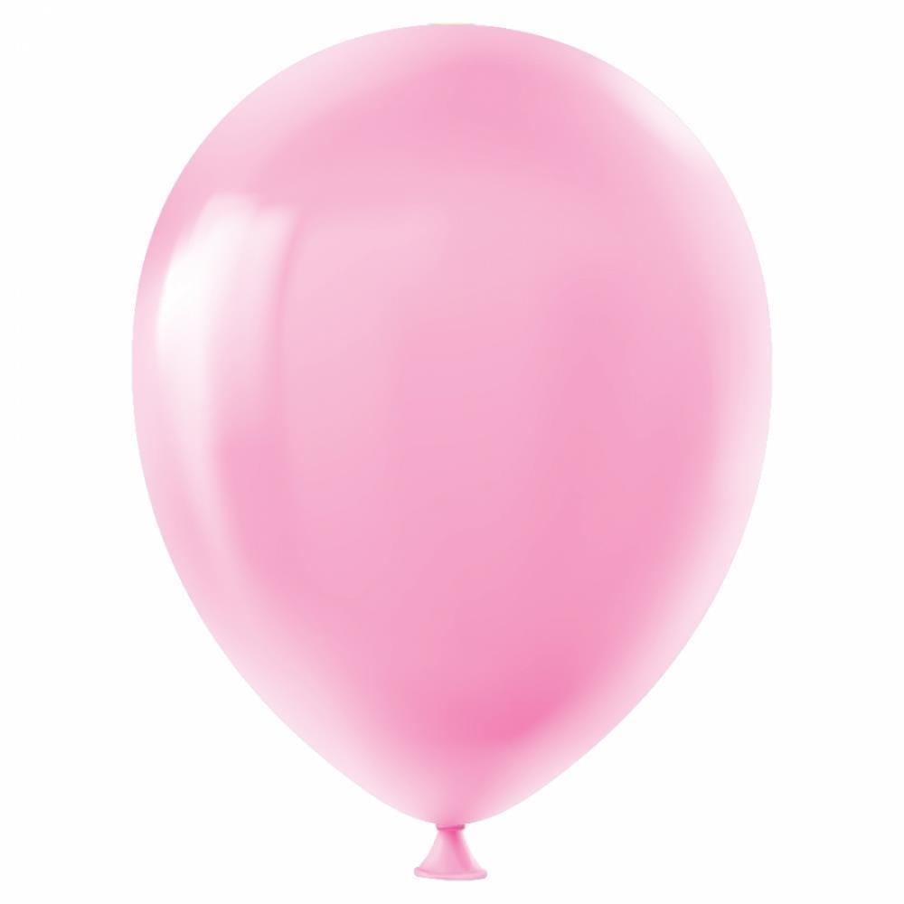 Pembe Pastel Balon (100 adet)