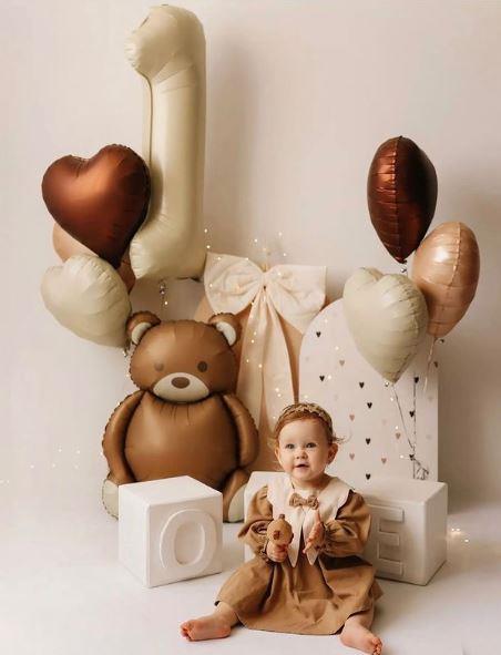 Retro Ayı Balon Konsepti