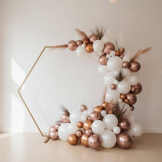 ROSE GOLD BALON ZİNCİRİ