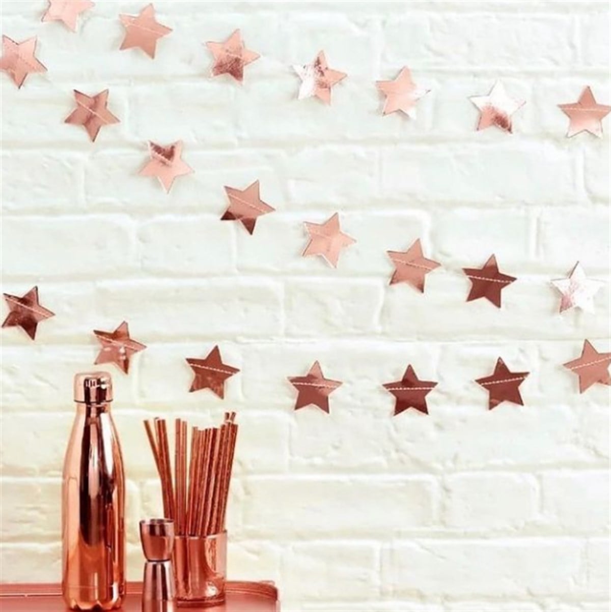 ROSE GOLD YILDIZ SARKIT SÜS (3 METRE)