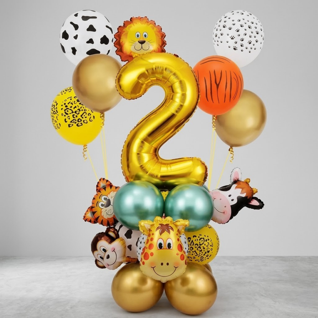 Safari Temalı Folyo Balon Set