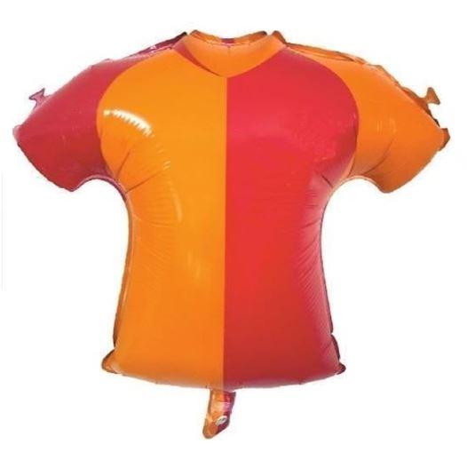 Sarı Kırmızı Forma Folyo Balon