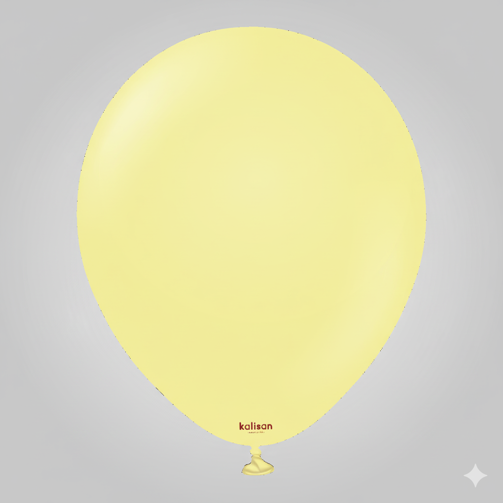 SARI MAKARON BALON (10 adet)