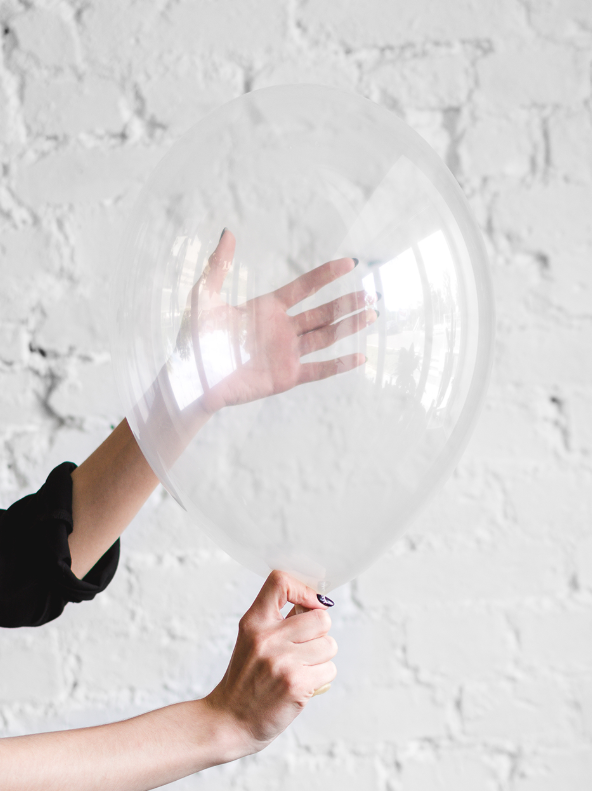 ŞEFFAF LATEKS BALON (10 adet)