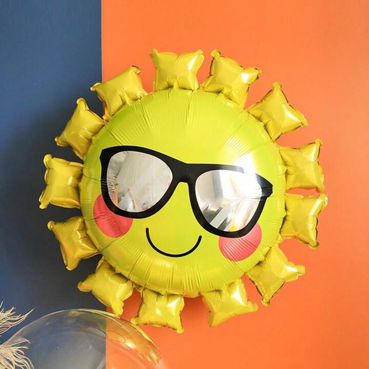 Sevimli Güneş Folyo Balon