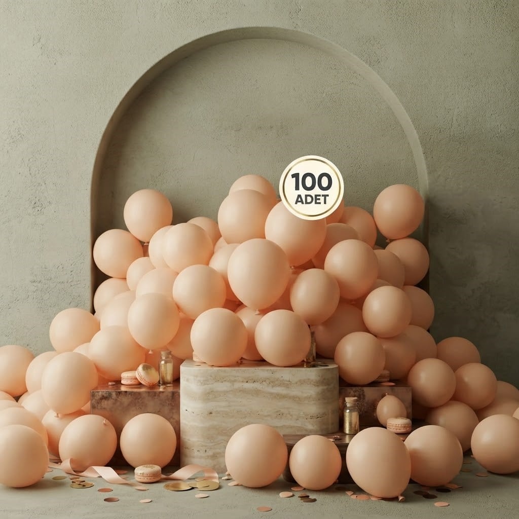 Somon Makaron Balon (100 adet)