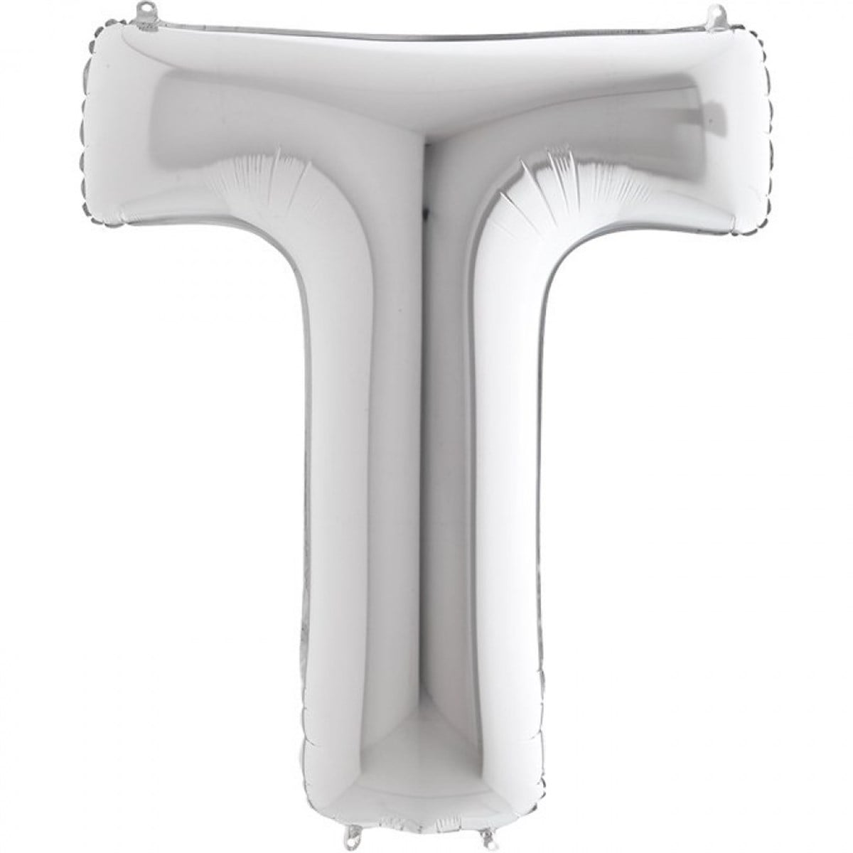 T GÜMÜŞ HARF BALON (1OOcm)