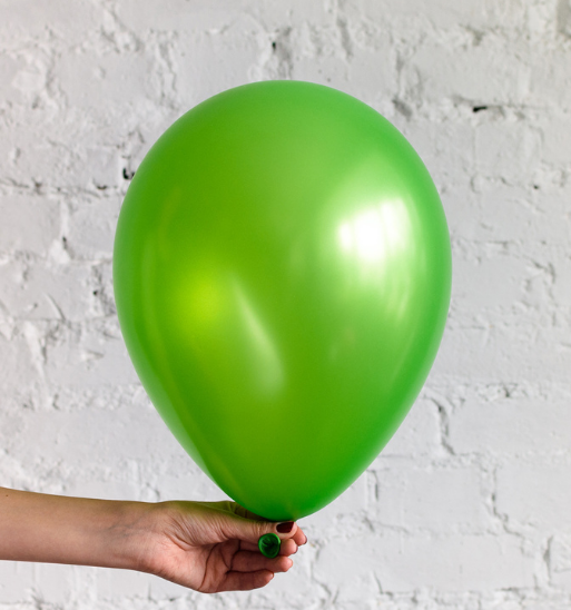 Yeşil Metalik Balon (100 adet)