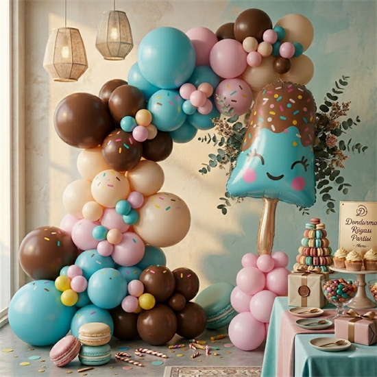 Dondurma Rüyası Balon Konsept Seti 