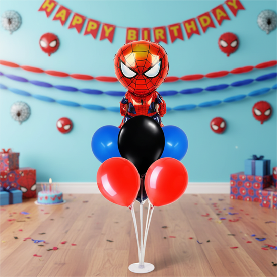 Örümcek Adam Temalı Balon Standı