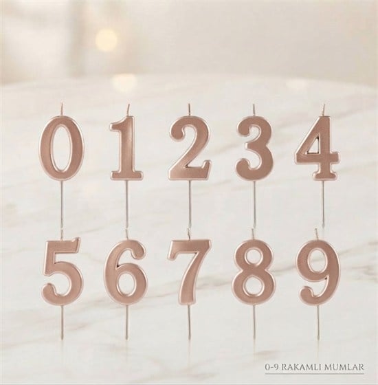 Rose Gold Rakam Mum (6 cm)