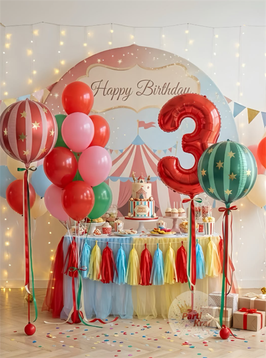 Sirk Temalı Balon Konsepti