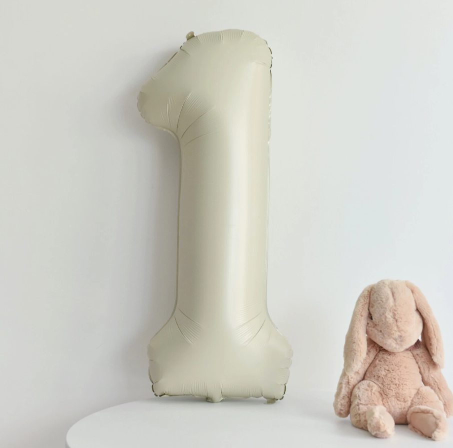 1 DENİZ KUMU RAKAM BALON (75 CM)