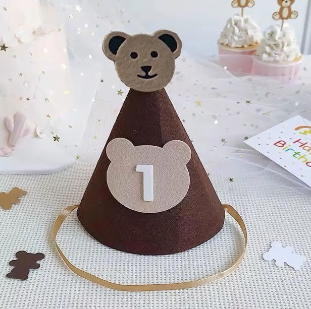 1 Yaş Ayıcık Temalı Kukuleta