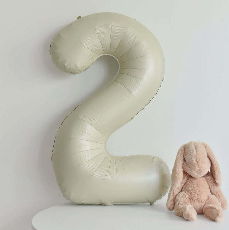 2 DENİZ KUMU RAKAM BALON (75 CM)