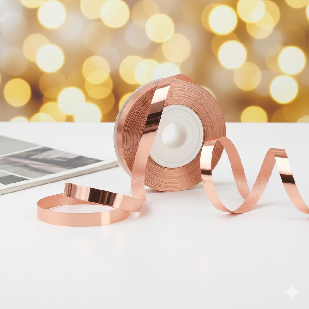 25 Metre Rose Gold Balon İpi