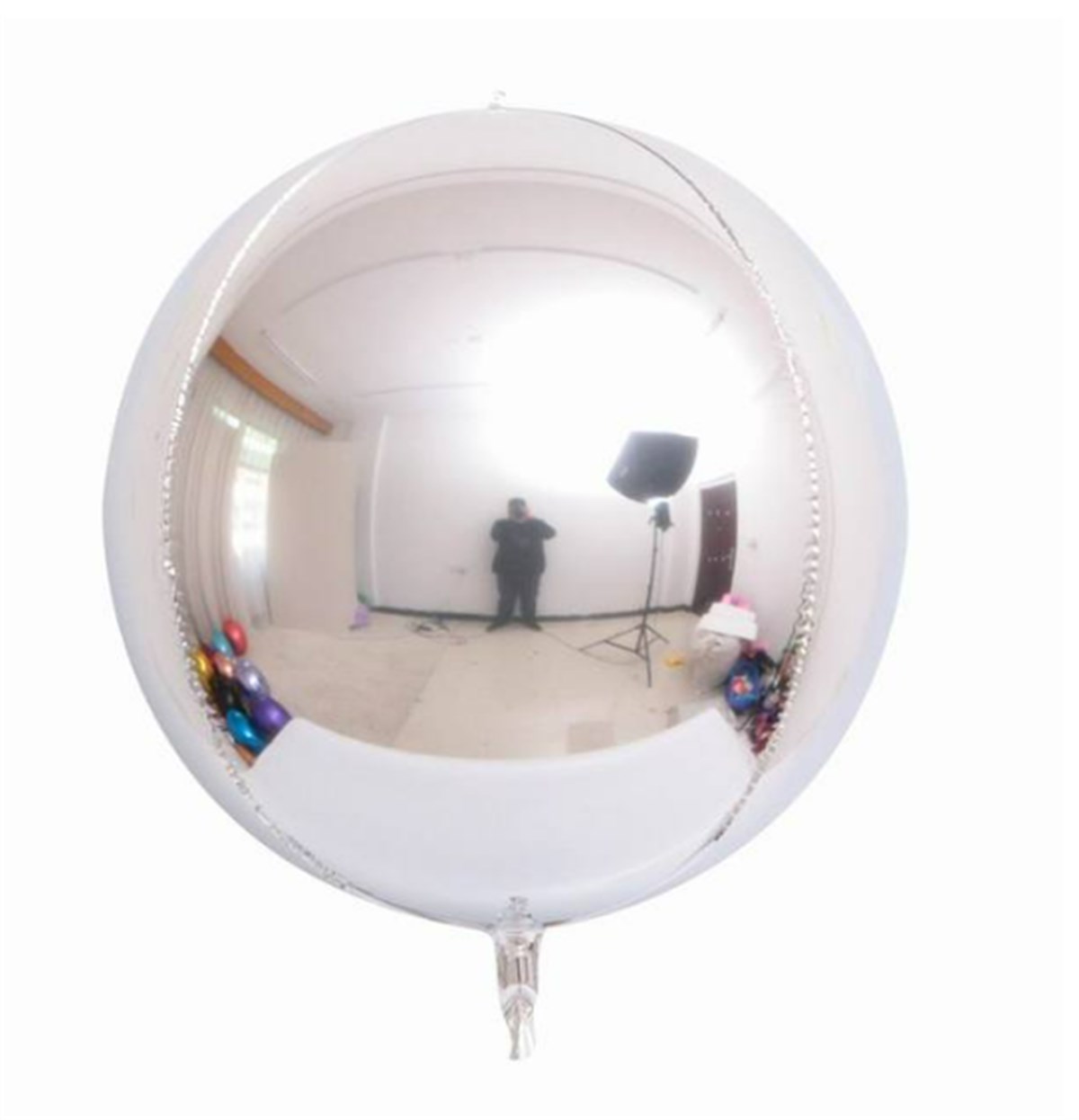 4D GÜMÜŞ KÜRE BALON (ADET)